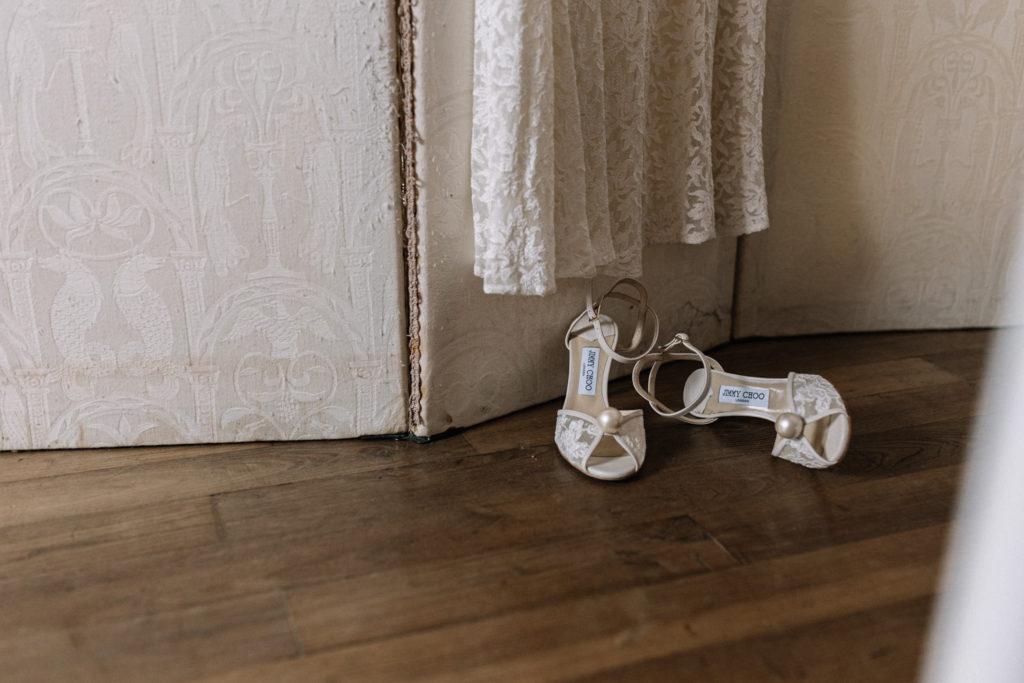 Photographe mariage Bretagne détails mariée