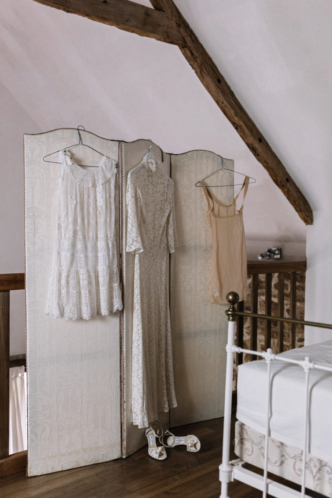 Photographe mariage Bretagne Robe mariée