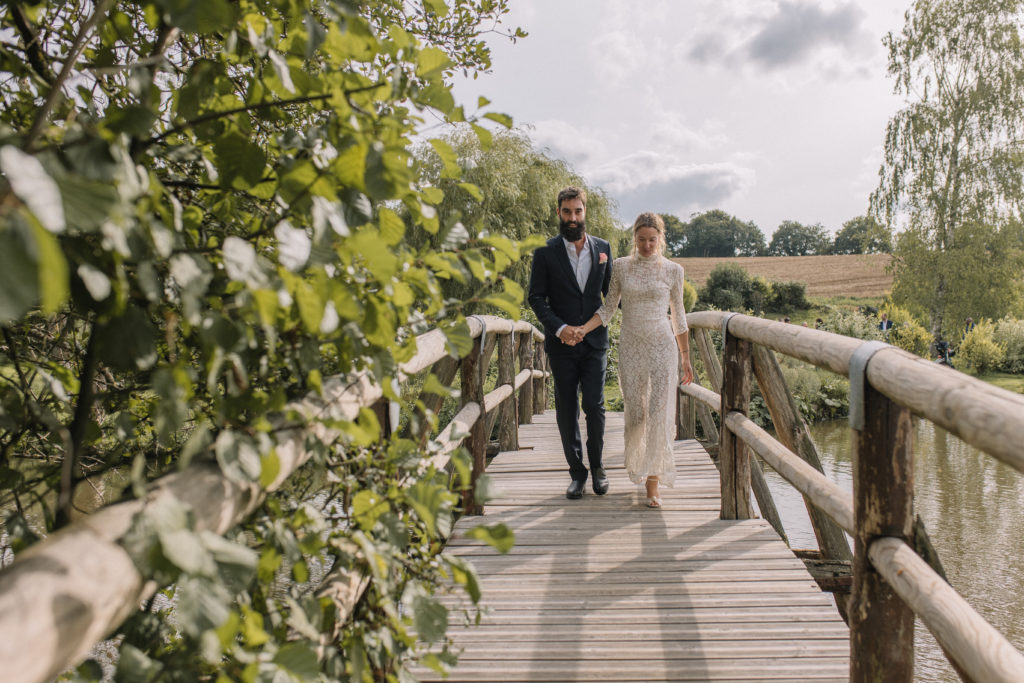 Photographe mariage Bretagne couple tendance